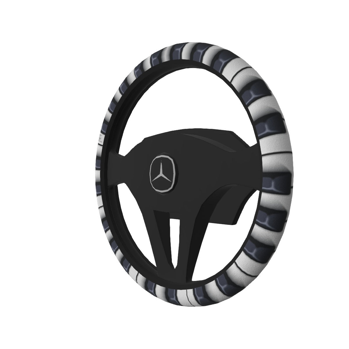 Liberace Garage Piano Keys Steering Wheel Cover