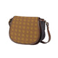 Liberace Piano Signature Logo Pattern Tambourine Bag With Single Strap