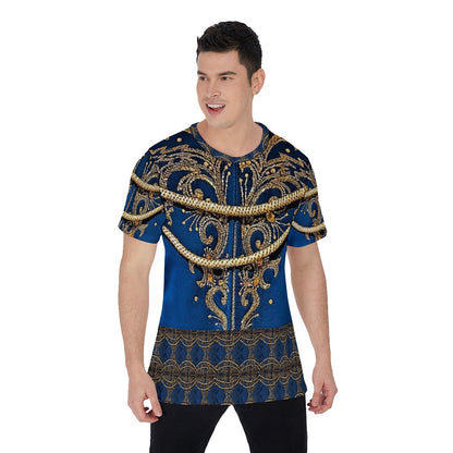 Liberace Blue Military Aiguillette Costume Tshirt