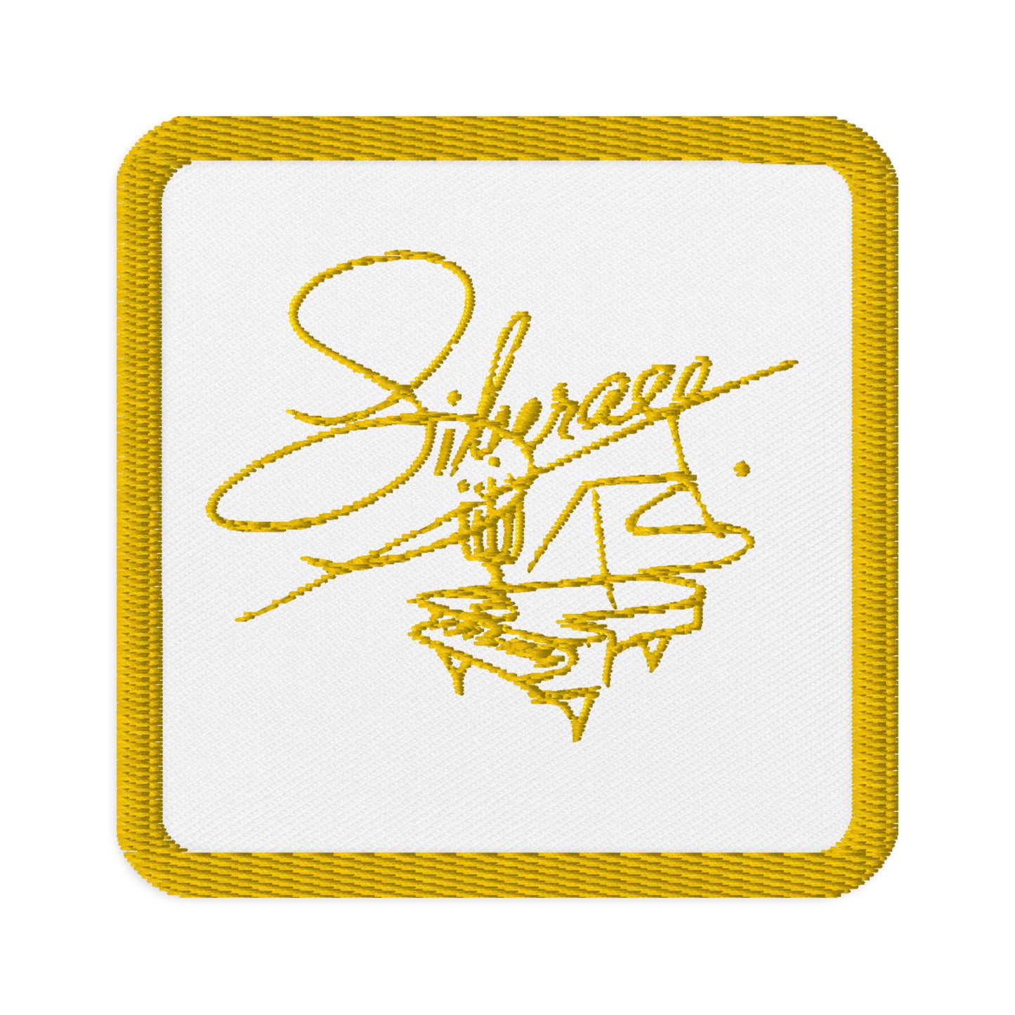 Liberace Piano Signature Logo Embroidered Patch